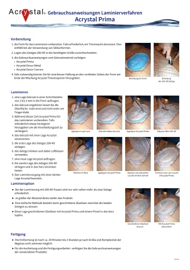 Anteprima: Laminazione di Acrystal Prima