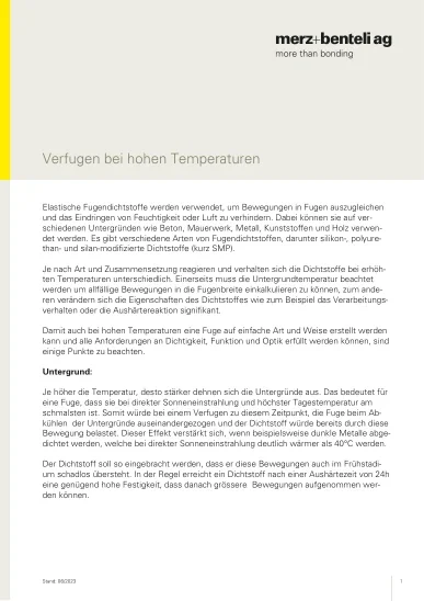 Anteprima: Iniezione di malta ad alte temperature