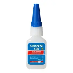 LOCTITE 406: adhesivo instantáneo para unir plásticos y caucho.